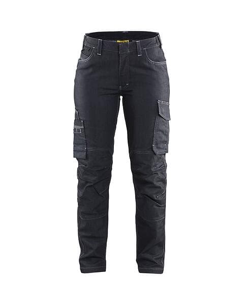 Blåkläder 7140-1141 Servicebyxa denimstretch dam