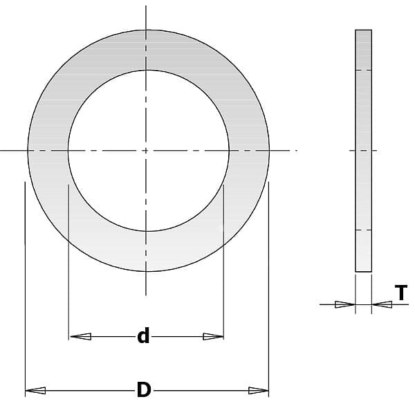 CMT Reduktionsring 299.237.00; 1.4x15.0x22.2 mm