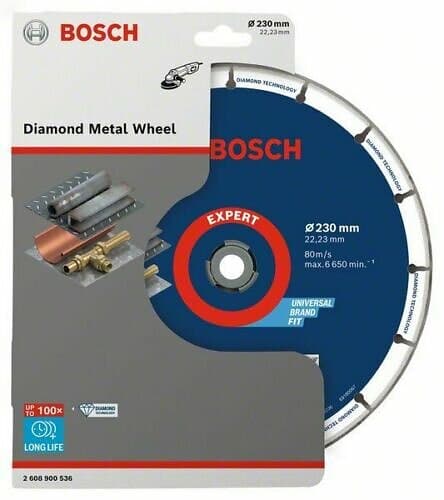 Bosch Diamantkapskiva Metal 2608900536; 230x22.23 mm