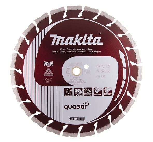 Makita Diamantkapskiva Quasar Stealth; 350 mm