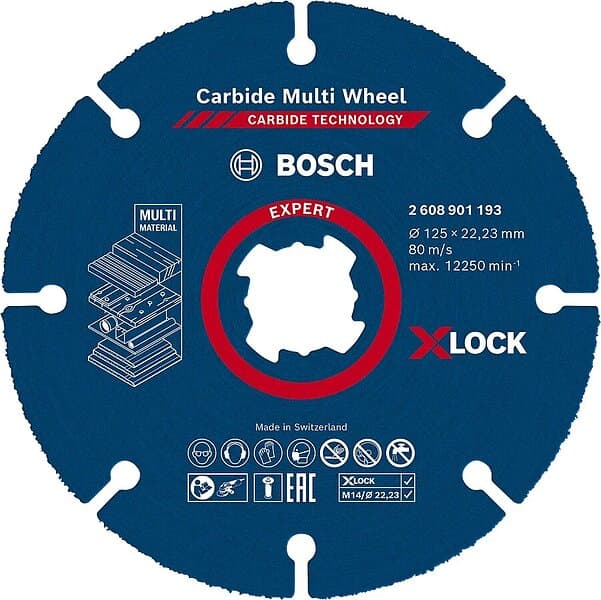 Bosch Kapskiva Expert XL Multiwheel 125mm HM