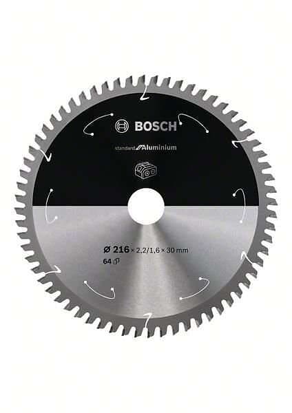 Bosch Sågklinga Standard for Aluminium 216×2.2/1.6×30mm 64T