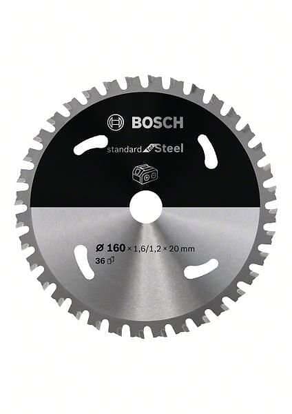 Bosch Sågklinga Standard for Steel 160×1.6/1.2×20mm 36T