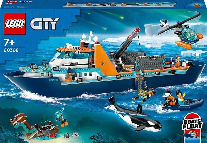 LEGO City 60368 Polarudforskningsskib