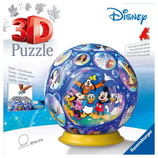 Ravensburger 3D Pussel: Disney Characters 72 Bitar