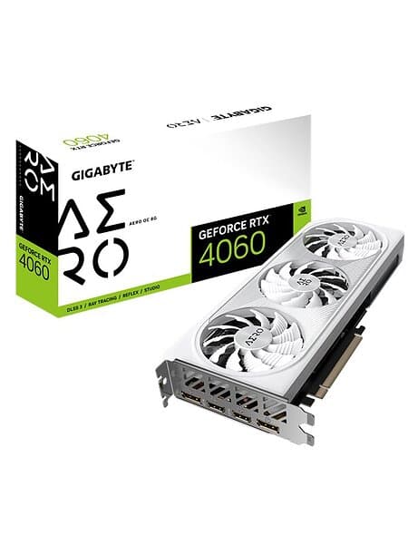 Gigabyte GeForce RTX 4060 Aero OC 2xHDMI 2xDP 8GB