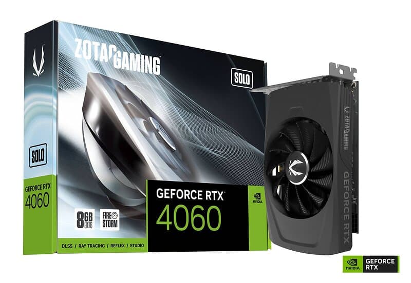 Zotac GeForce RTX 4060 Solo HDMI 3xDP 8GB