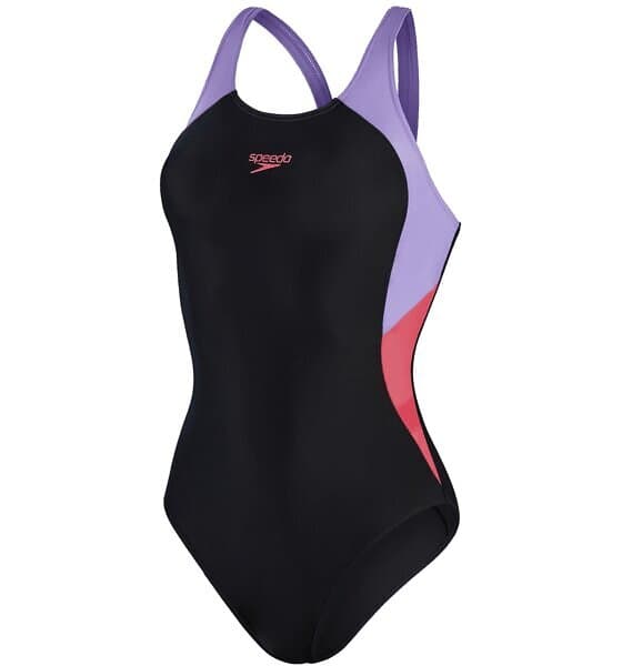 Speedo Colourblock Splice Muscleback Swimsuit (Dame)