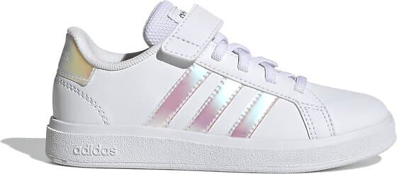 Adidas Grand Court Elastic Lace and Top Strap (Jr)