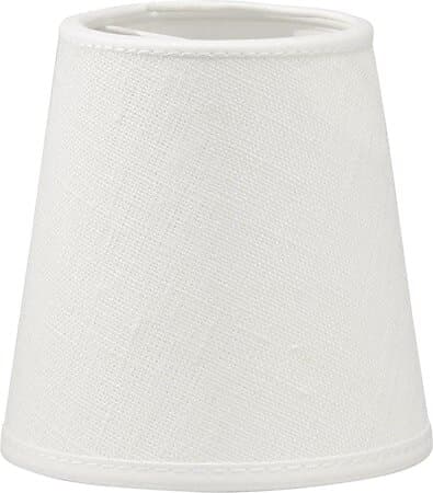 PRhome Queen Lampskärm Franza Vit 10cm