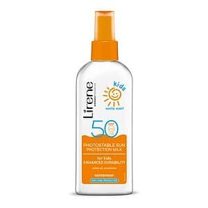 Lirene Kids Photostable Sun Protection Milk Vanilla SPF50 150ml