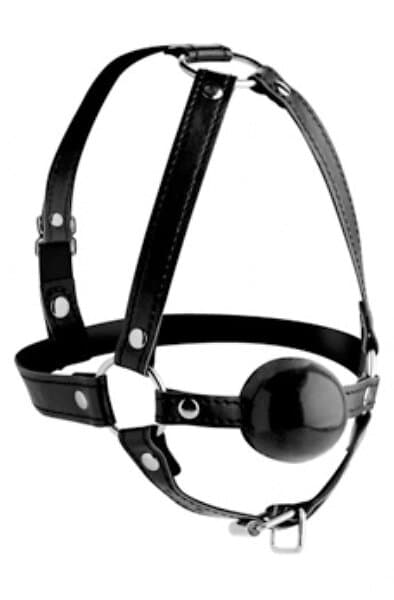 Strict Head Harness With Ball Gag