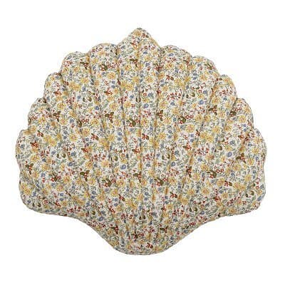 Bloomingville Fro Cushion, Yellow, Polyester