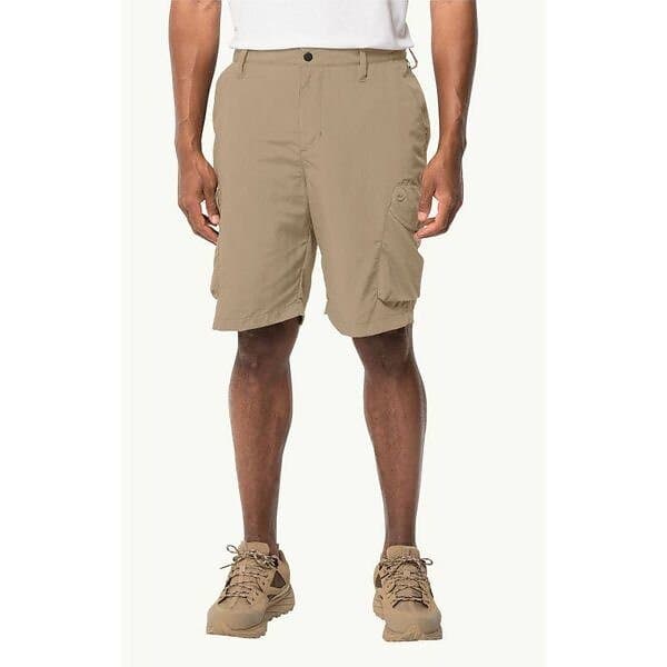 Jack Wolfskin Kalahari Cargo Vandringsshorts Herr Sand Storm 52