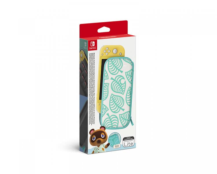 Nintendo Switch Lite Animal Crossing Carrying Case & Screen Protector