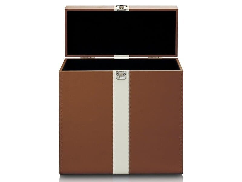 Lenco TTA-301BNWH Box för 12" Vinyl (Brown)