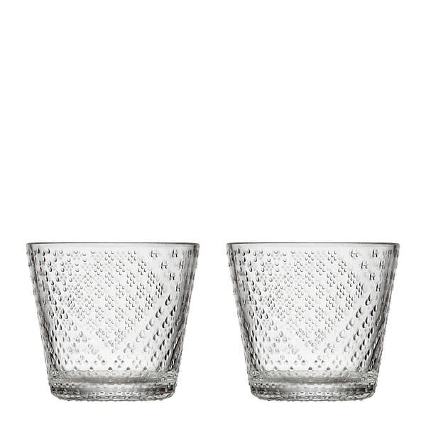 Iittala Tundra Glas 29 cl 2-pack Klar