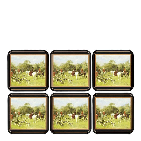 Pimpernel Tally Ho Coasters 6-pack