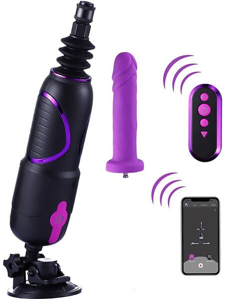 Hismith Pro Traveler 2.0 Portable Sex Machine with Remote