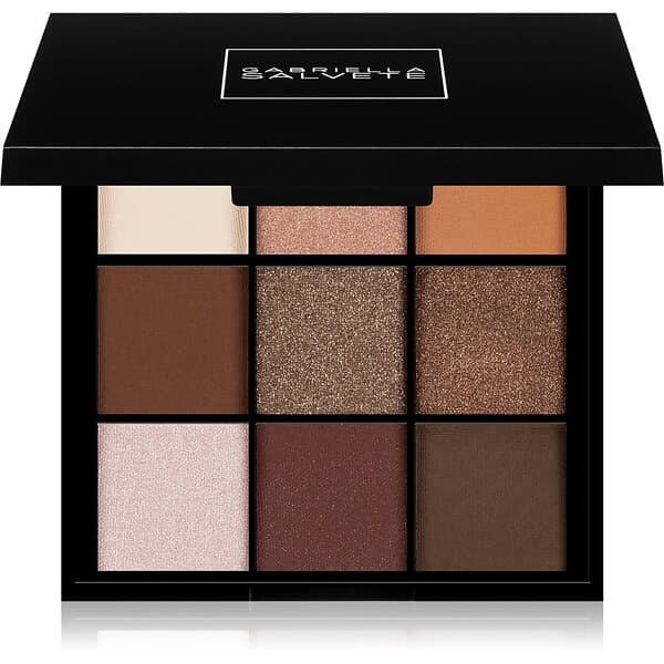 Gabriella Salvete Eyeshadow 9 Shades Palette Palett för ögonskugga Skugga Diamante Bronze g female