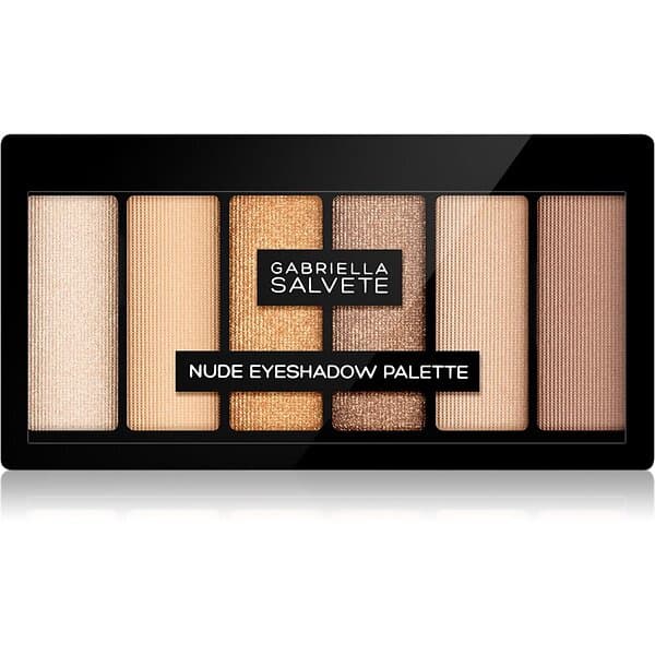 Gabriella Salvete Eyeshadow 6 Shades Palette Palett för ögonskugga Skugga 01 Nude 12g female