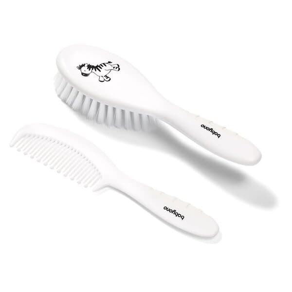 BabyOno Hair Brush Hårborste White 2 st. unisex