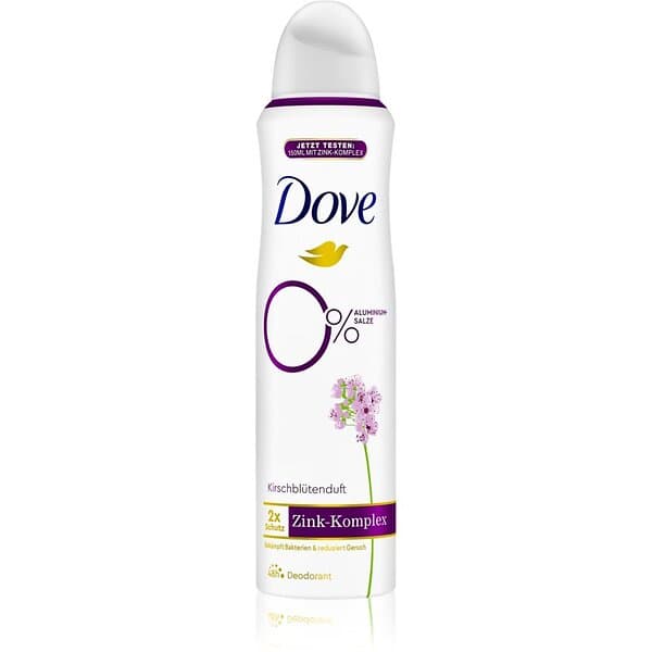 Dove Zinc Complex Uppfriskande deodorant Med 48 timmars effektivitet Cherry Blos