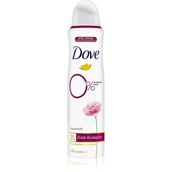 Dove Zinc Complex Deodorantspray Rose 150ml female