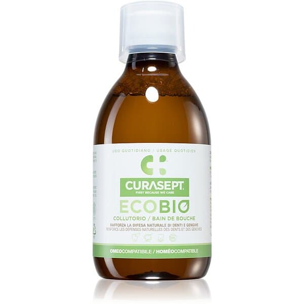 Curasept EcoBio Mouthwash Munvatten 300ml unisex