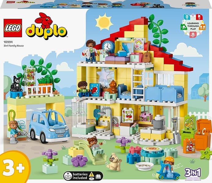 LEGO Duplo 10994 3-i-1-familiehus