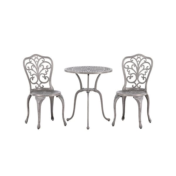 Venture Design Cafégrupp Nandin ø60 cm med 2 Chairs 6170-002