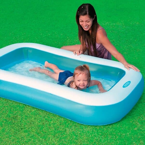 Intex Rectangular Baby Pool 166x100x28cm