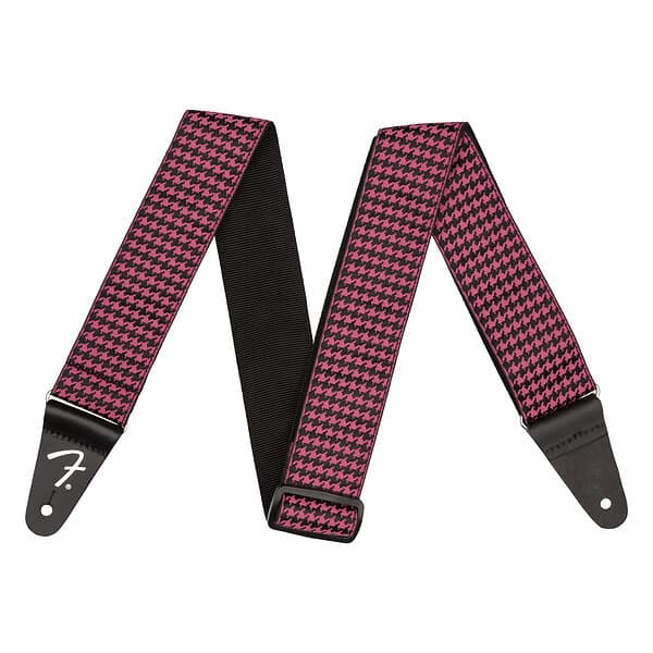 Fender Houndstooth Pink Strap