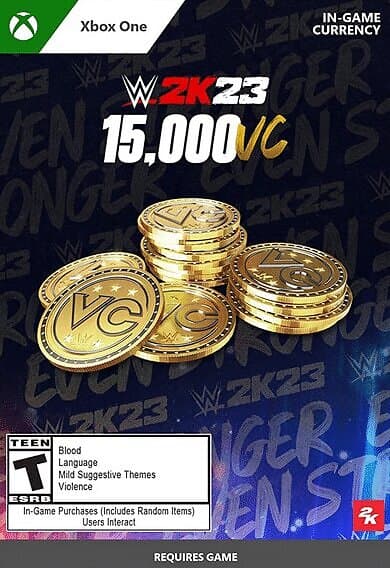 WWE 2K23 15.000 Virtual Currency Pack (Xbox One)