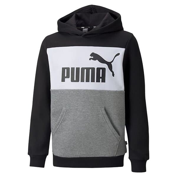 Puma Essentials+ Colourblock Hoodie Junior