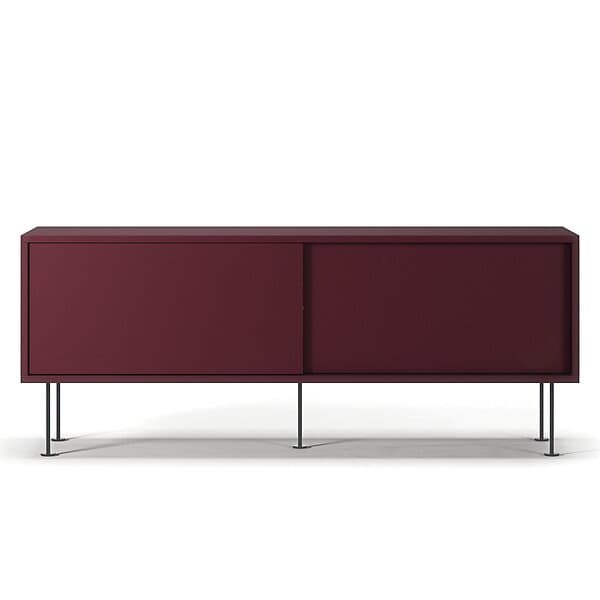 Decotique Vogue Mediabänk Ben 136 cm / Svart MDF