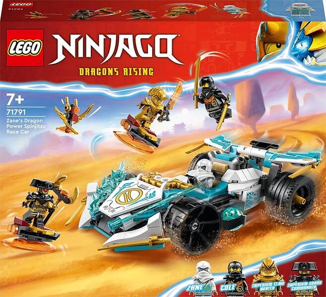 LEGO Ninjago 71791 Zanes dragekraft-Spinjitzu-racerbil