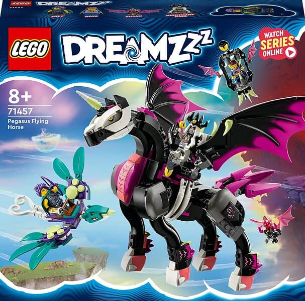 LEGO Dreamzzz 71457 Flyvende pegasus-hest