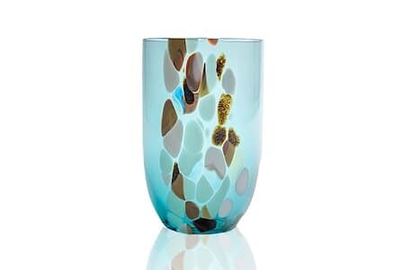 Anna von Lipa Marble Drikglas Amalfi Blue