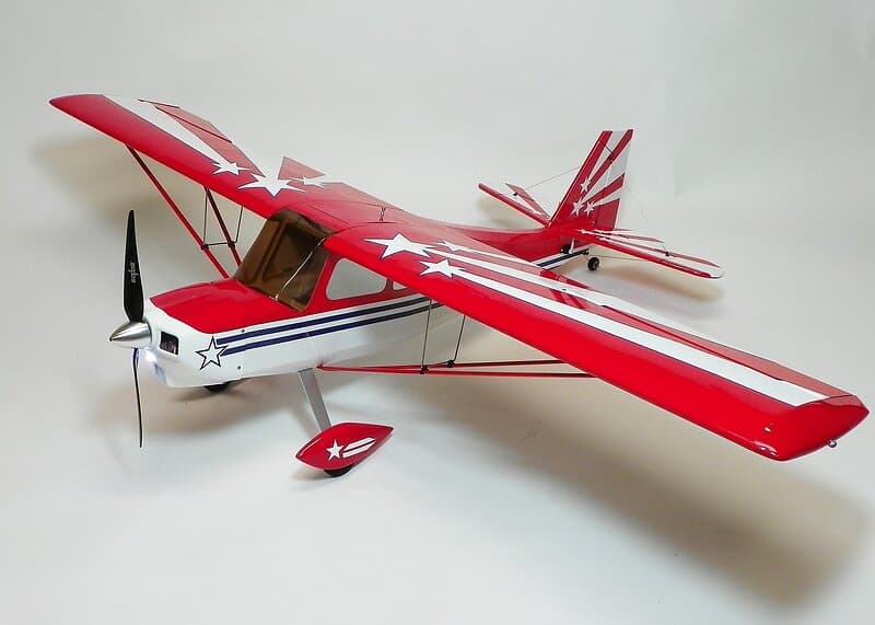 OMP Hobby Super Decathlon 55 tum Röd ARF