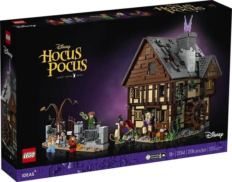 LEGO Ideas 21341 Disney Hocus Pocus: Systrarna Sandersons stuga