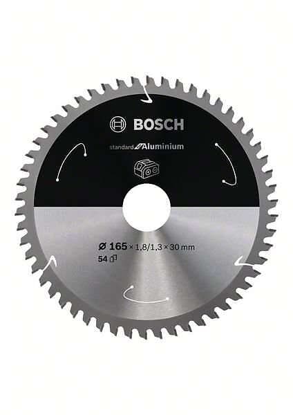 Bosch Sågklinga Standard for Aluminium 165×1.8/1.3×30mm 54T