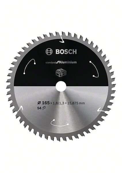 Bosch Sågklinga Standard for Aluminium 165×1.8/1.3×15.875mm 54T