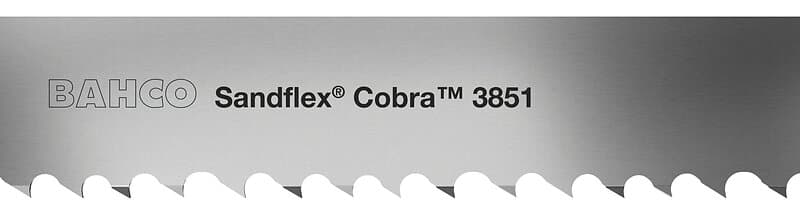 Bahco Bandsågblad Cobra 3851 M42 2362x27x0.9 8/12T, Sandflex