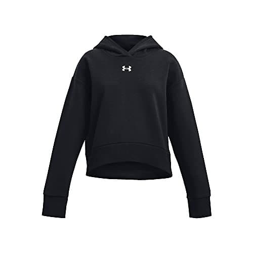 Under Armour Rival Fleece Crop Hoodie (Pige)