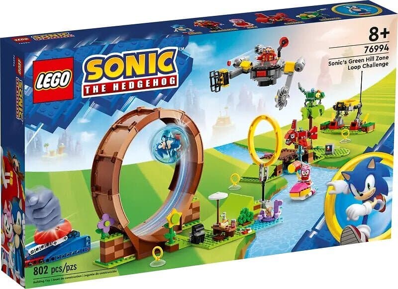 LEGO Sonic the Hedgehog 76994 Sonic looputmaning i Green Hill Zone