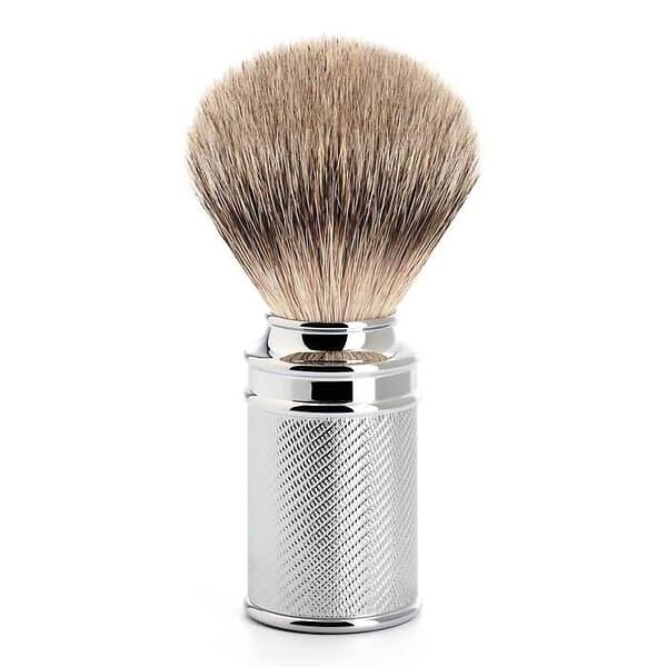 Mühle Traditional Chrome Rakborste Silvertip