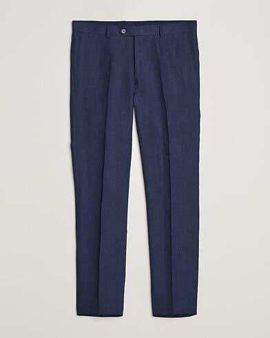 Oscar Jacobson Denz Linen Trousers (Herre)