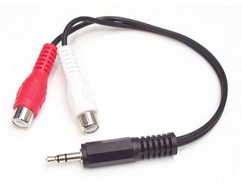 StarTech 3.5mm - 2RCA M-F 0.15m