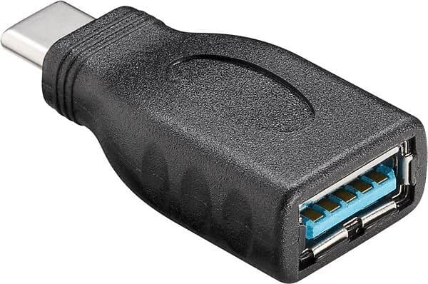 Goobay USB-Adapter USB-A 3.0 till USB-C Svart